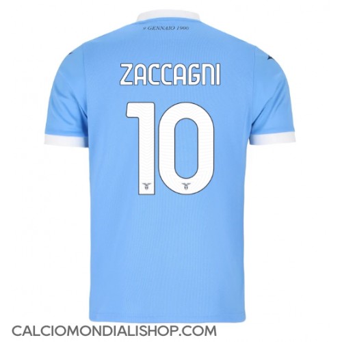Maglie da calcio Lazio Mattia Zaccagni #10 Prima Maglia 2025-26 Manica Corta